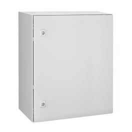 Cutie metalică+contrapanou, o uşă IP66 ÎxLxA=600x500x300mm