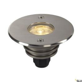 DASAR LED LV, 6W, 3000K, 12-25V, IP67,rotund, Inox 316