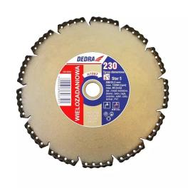 Disc diamantat cu acoperire speciala multifunctional ptr taiere otel, fier beton, piatra, beton, lemn, plastic 180mm/22,2