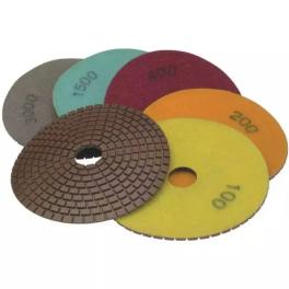 Disc diamantat de lustruit flexibil gr.0100 dia 125mm