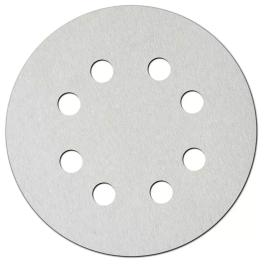Discuri abrazive albe 180mm, gradatie 240, prindere arici,5 buc