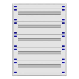 Distribution board insert KVN 40mm, 3-21K, 5-rows