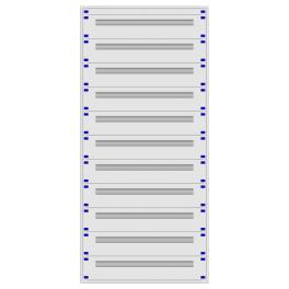 Distribution board insert KVN 60mm, 4-45K, 11-rows