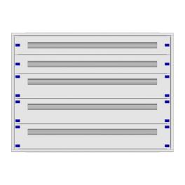 Distribution board insert KVN 60mm, 5-18K, 5-rows