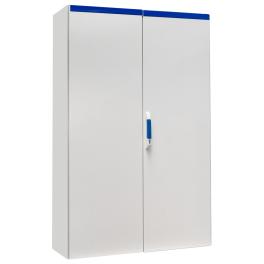 Dulap compact cu două uşi, 1800x1000x300mm, RAL 7035 IP54