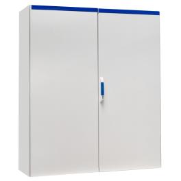 Dulap compact cu două uşi, 1800x1600x400mm, RAL 7035 IP54