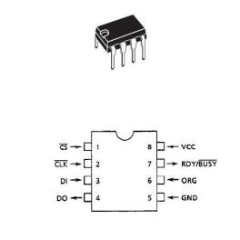 Eeprom serial 1024 bit