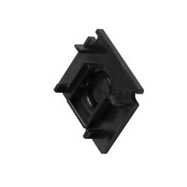 Element de capăt sina, 48V TRACK, negru