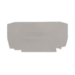 Element terminal pentru cleme tip YBK 4, gri