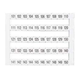 Etichete inscripţ. oriz. DEKAFIX DY5 101-150 (50 etichete)