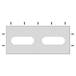 Flanșă adaptare WSA tip J, cu 2 deschideri de flanșă