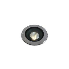 Floro LED, 15W,840lm,3000K,230V, IP67, 20°, inox