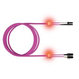 FO LED Patch Cord Premium, Duplex, LCD/SCD, G50/125, OM4, 5m