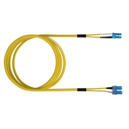 FO Patch Cord Premium, Duplex, LCD/SCD, E09/125, OS2, 7,5m