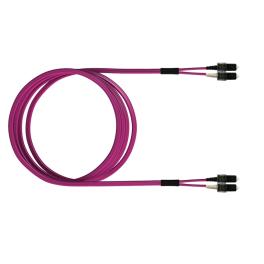 FO Patch Cord Premium, Duplex, SCD/SCD, G50/125 OM4, 2m