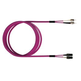 FO Patch Cord Premium, Duplex, SCD/ST, G50/125 OM4, 2m