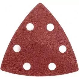 Hârtie abrazivă delta 80x80x80mm,80 gr, velcro, set 5 buc.