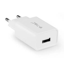 Incarcator 2.1a cu cablu micro usb - alb
