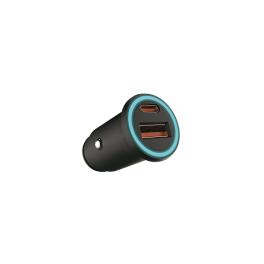 INCARCATOR AUTO QUICK CHARGE USB + TIP C