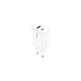 INCARCATOR RETEA 1X USB 1XUSB-C FAST CHARGING PD 36W - ALB