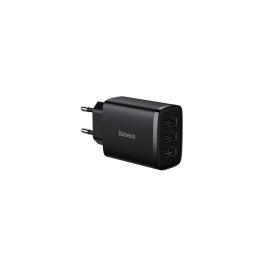 INCARCATOR RETEA 3XUSB FAST CHARGING 17W BASEUS - NEGRU