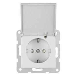 Insert priză, contacte de prot, cu prot IP2XC și capac, ar