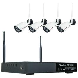 Kit nvr 4 camere ip20 wireless 1080p