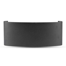 Lampa led 8w ip54 pentru perete cu iluminare sus jos 4000k -negru