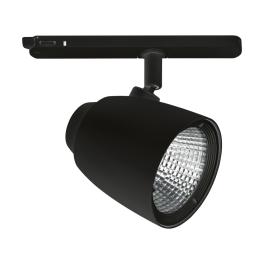 LED 3-Phase Rail Spotlight, 40°, 31W,4000K black