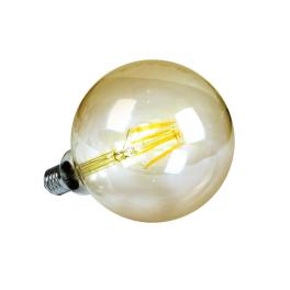 LED Globe lamp 7W, 2200K, 520lm, E27, 230V, Amber, G125
