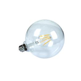 LED Globe lamp 7W, 2700K, 600lm, E27, 230V, G125, klar