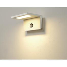 LED SENSOR WL, LED Outdoor wall light, IP44, white, 3000K