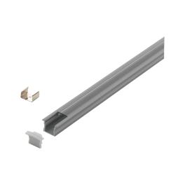 LED-Stripe Profile recessed with Clear cover