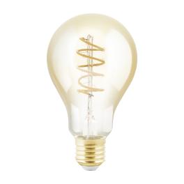 LM-E27 LED Bulb A75 4W/245LM 2000K GLAS AMBER - dim