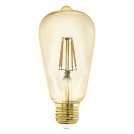 LM-E27-LED FILAMENT AMBER ST64 5.5W/500lm 2200k dim