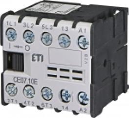Miniatură contactor ce07.10-24v-50/60hz