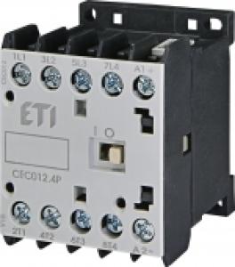 Miniatură contactor cec012.4p 24v-dc