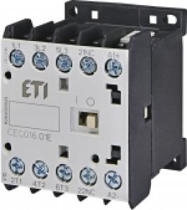 Miniatură contactor cec016.01-24v-dc