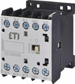 Miniatură contactor cec09.01-24v-dc