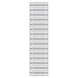 Modular chassis 2-45K, 15-rows, complete