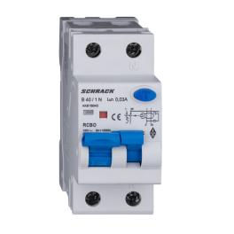 Întreruptor automat+dif.1+N, AMPARO 10kA, B 40A, 30mA, Tip A
