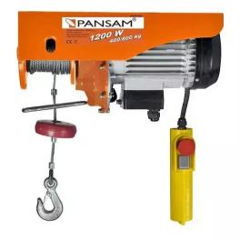 Palan electric cu cablu  1200w, 400kg/cablu 12m sau 800kg/cablu 6m