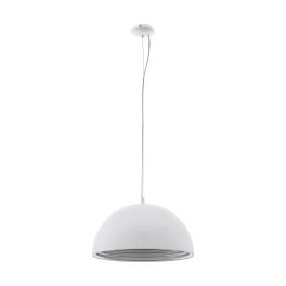 Panderas Pendant luminaire Ø500 60W white/silver IP20