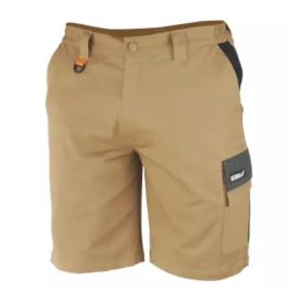 Pantaloni scurti de protectie mărime xl/56, bumbac+elastan, greutate 270g/m2