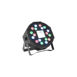 PAR LED CU STROBOSCOP 18 LED X 0.75W