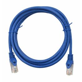 Patchcablu Cat.5e ecranat RJ45 albastru 1m