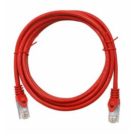Patchcablu Cat.5e ecranat RJ45 rosu 1m