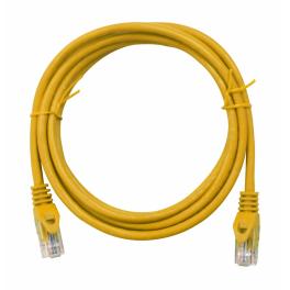 Patchcablu Cat.5e neecranat RJ45 galben 10m