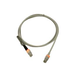 Patchcablu Cat.6 cu LED neecranat RJ45 gri 20m