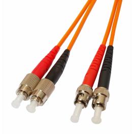 Patchcablu duplex, ST/FC, 50/125µm OM2 2m